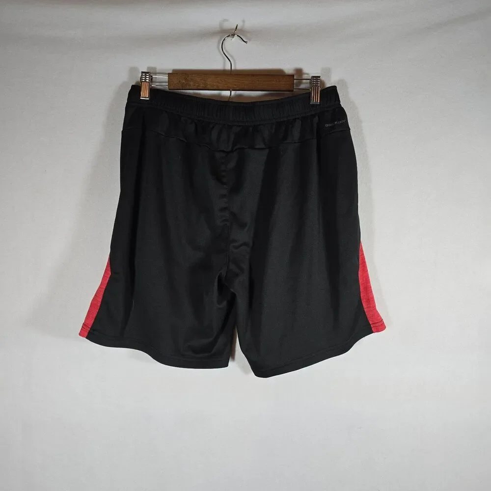Layer 8 Qwick Dry Boys Shorts Size Large, Black And Red Comfortable